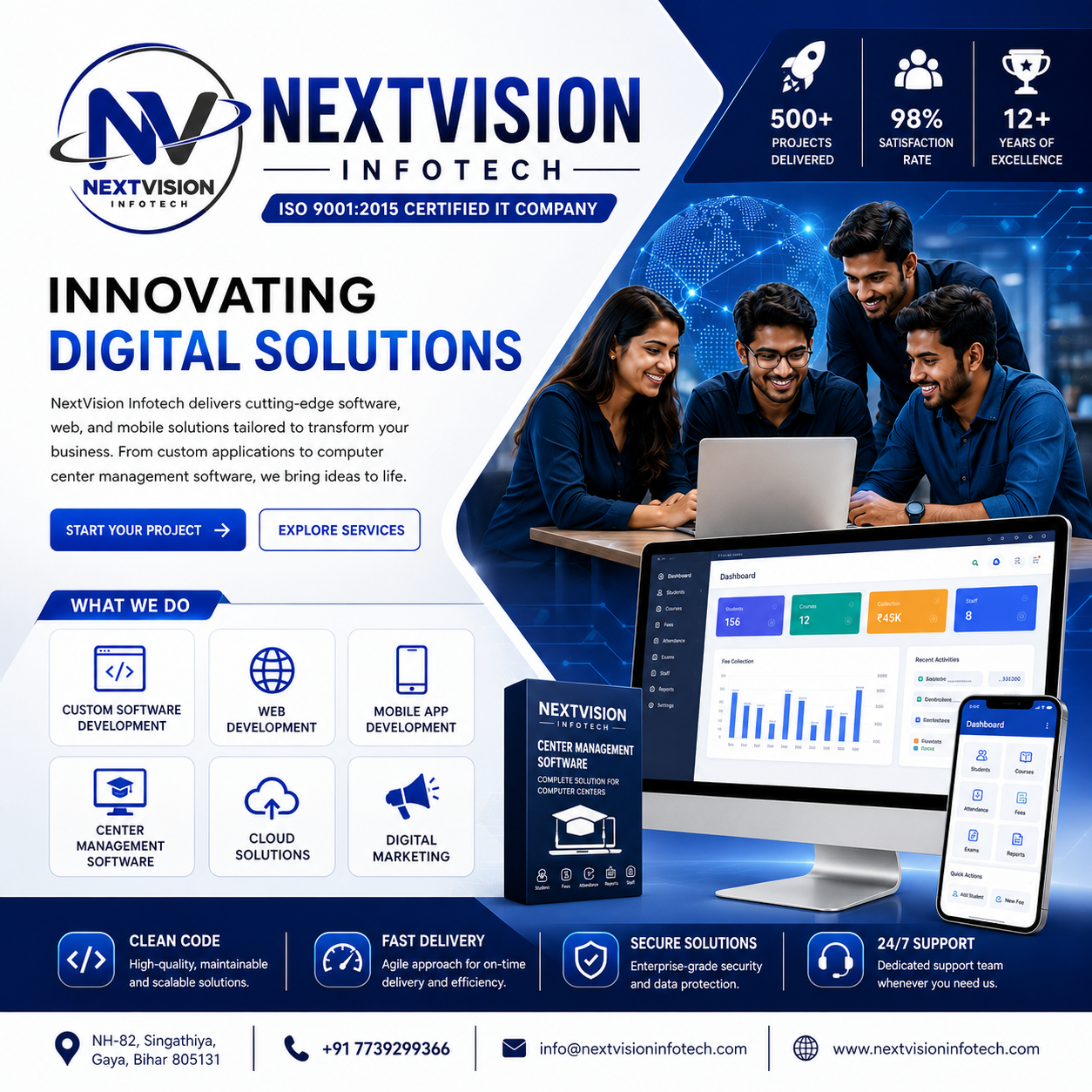 NextVision Infotech IT Solutions Team