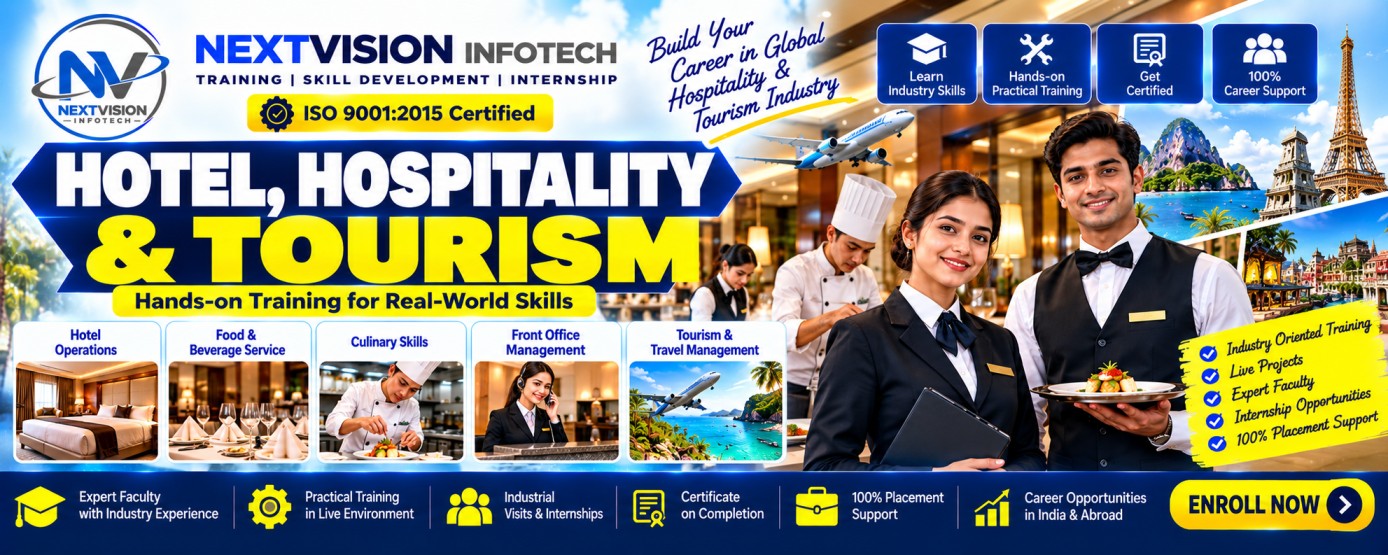 Hotel Management - 4 Month Internship Training Program Banner